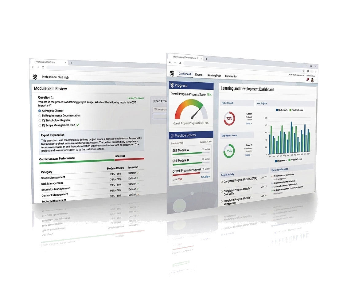 Event Certify progress dashboard preview